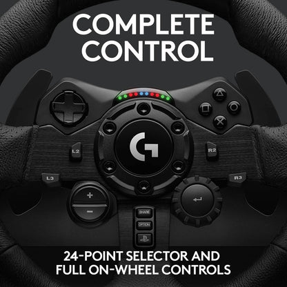 Logitech G923 Racing Wheel and Pedals (Refurbished) DailySale