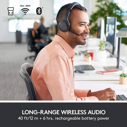 Logitech H800 Wireless Bluetooth Headset (Refurbished) DailySale