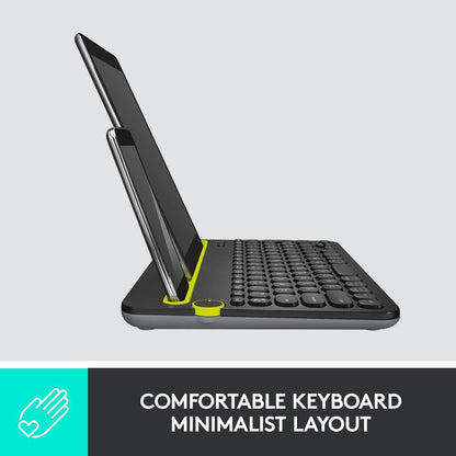 Logitech K480 Bluetooth Multi-Device Keyboard Black DailySale