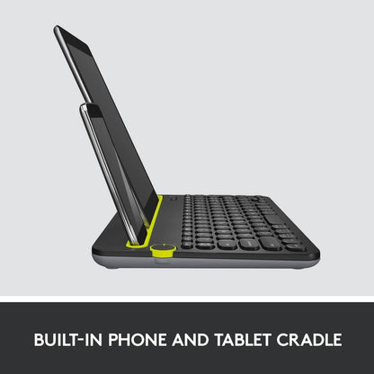 Logitech K480 Bluetooth Multi-Device Keyboard Black DailySale