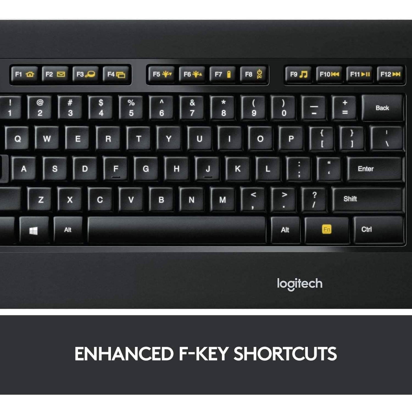 Logitech K800 Wireless Illuminated Computer Keyboard (Refurbished) DailySale