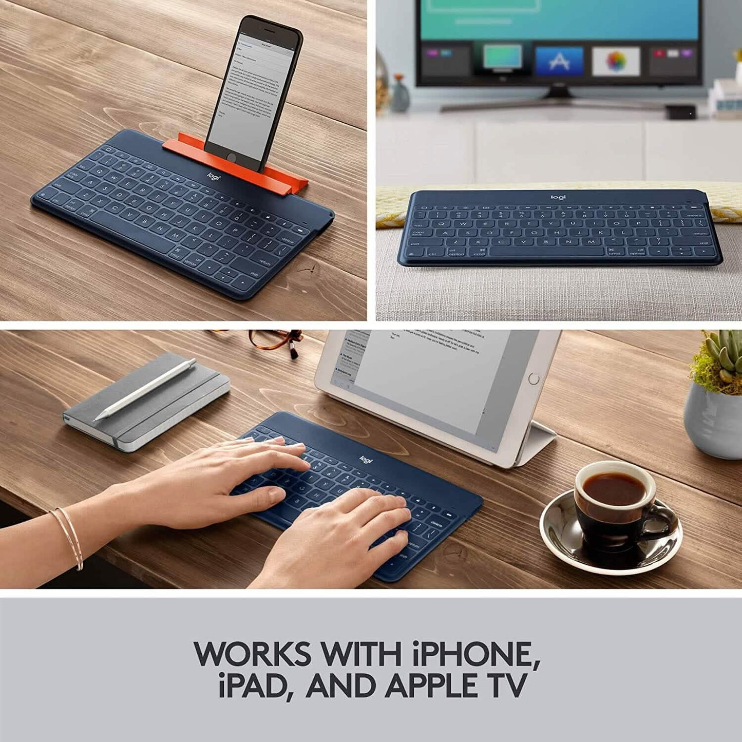 Logitech Keys-to-Go Super-Slim and Super-Light Bluetooth Keyboard DailySale