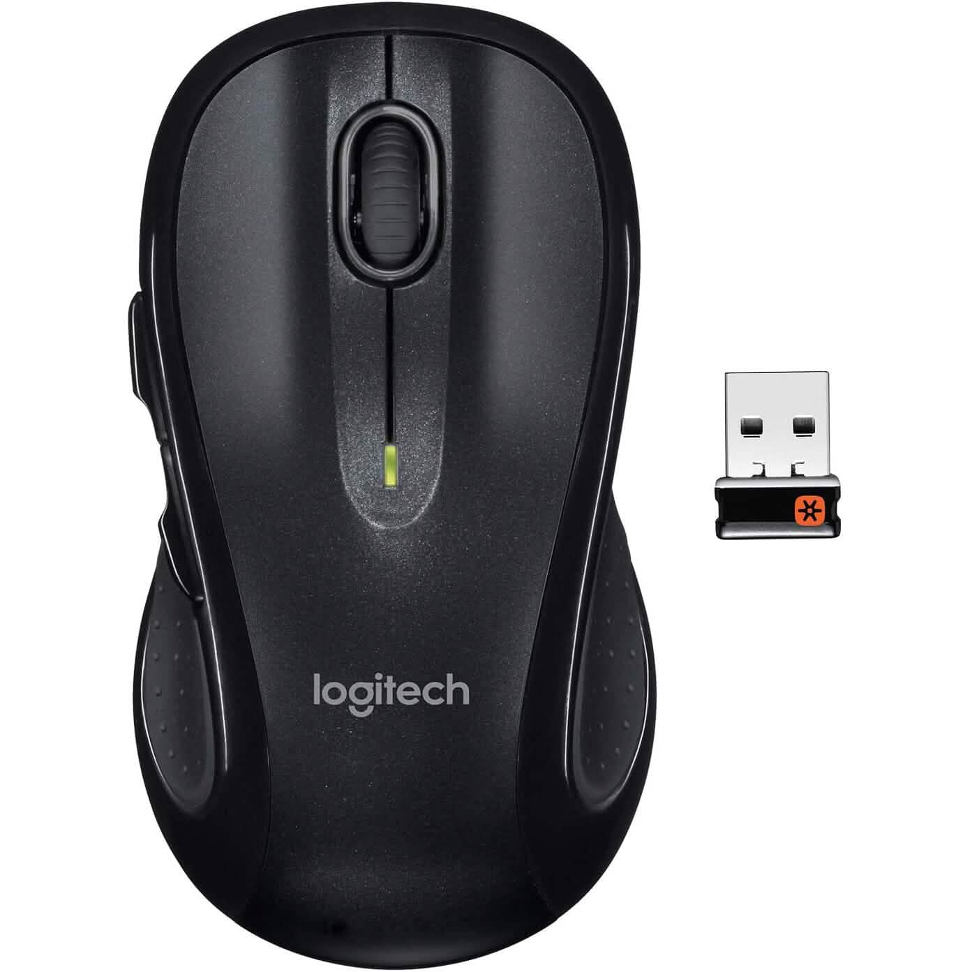 Logitech M510 Wireless Computer Mouse w/Unifying Receiver (Refurbished) DailySale