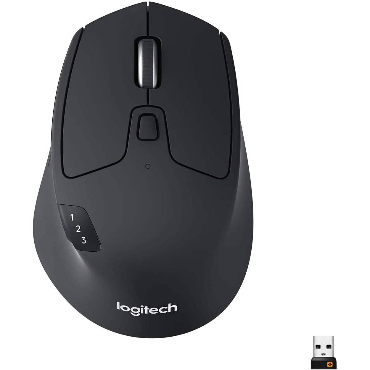 Logitech M720 Wireless Triathlon Mouse with USB Unifying Receiver (Refurbished) DailySale