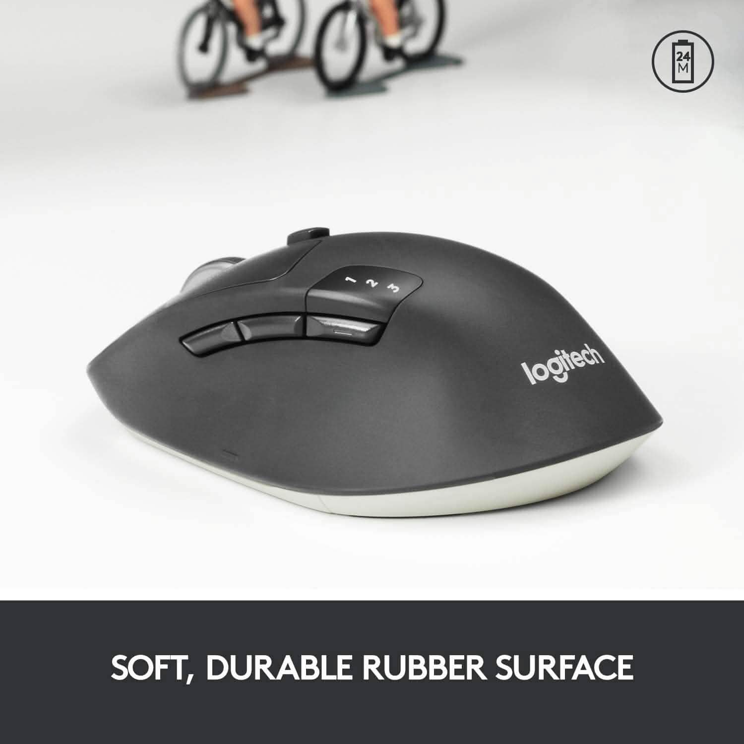 Logitech M720 Wireless Triathlon Mouse with USB Unifying Receiver (Refurbished) DailySale