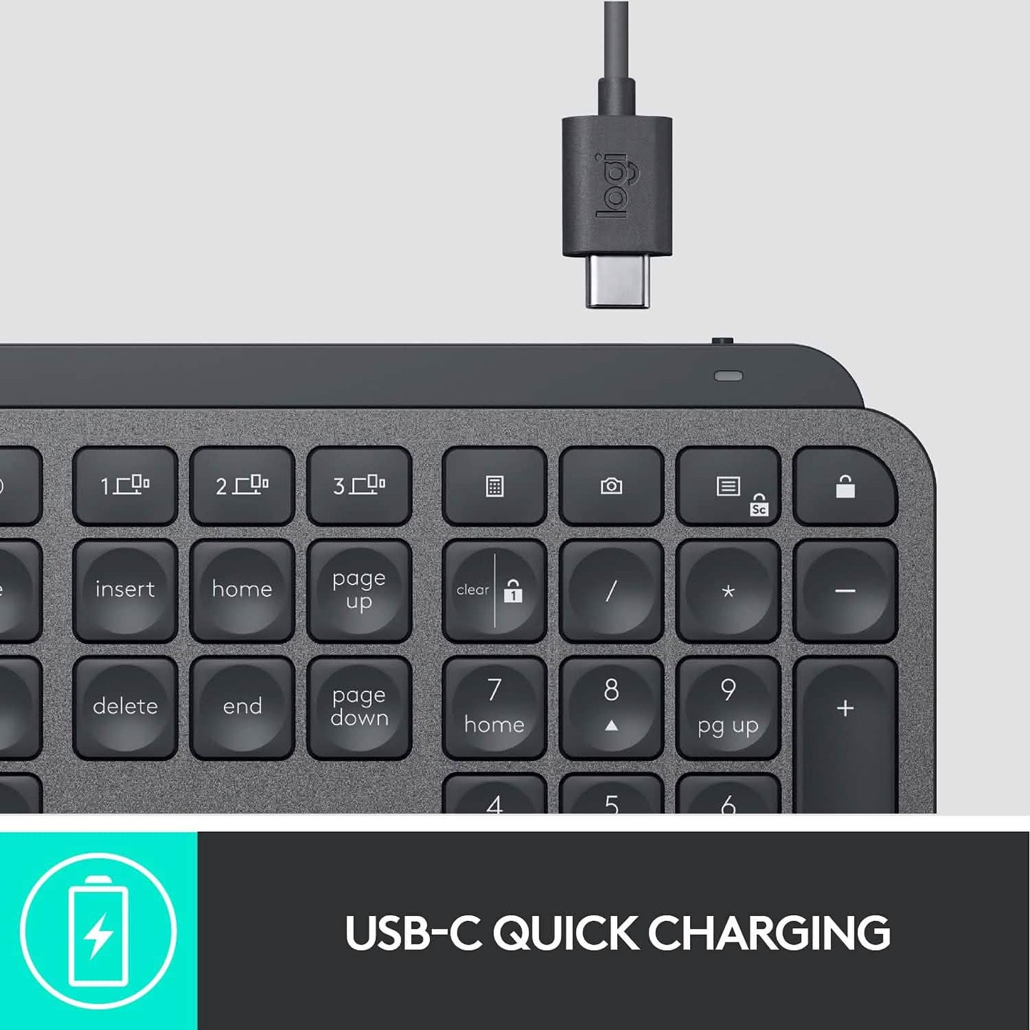 Logitech MX Keys Advanced Wireless Illuminated Keyboard DailySale