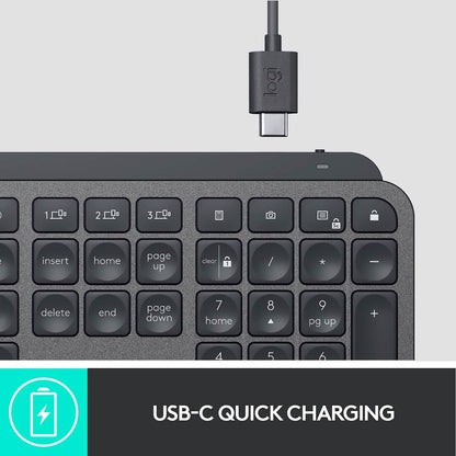 Logitech MX Keys Advanced Wireless Illuminated Keyboard DailySale