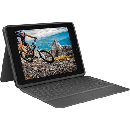Logitech Rugged Folio - iPad (7th, 8th & 9th Generation) Protective Keyboard Case DailySale