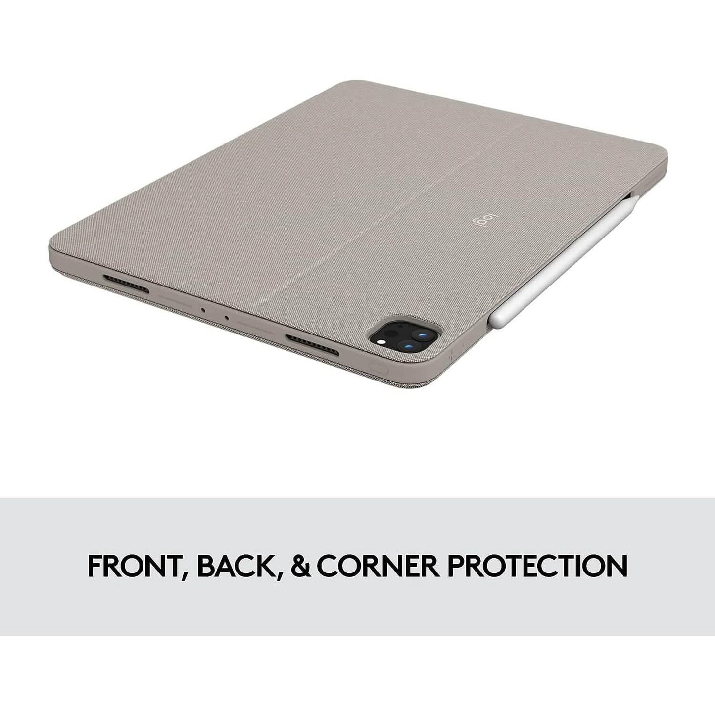 Logitech Slim Folio Bluetooth Keyboard Case for iPad (10th Generation) with Integrated Wireless Keyboard (Refurbished) DailySale