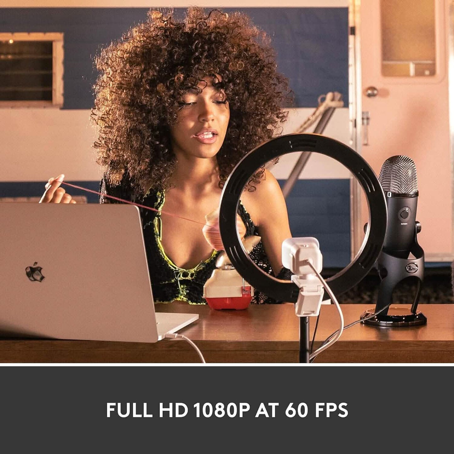 Logitech StreamCam, Live Streaming Webcam  (Refurbished) DailySale