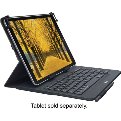 Logitech - Universal Keyboard Folio Case for Most 9-10" Tablets (Refurbished) DailySale