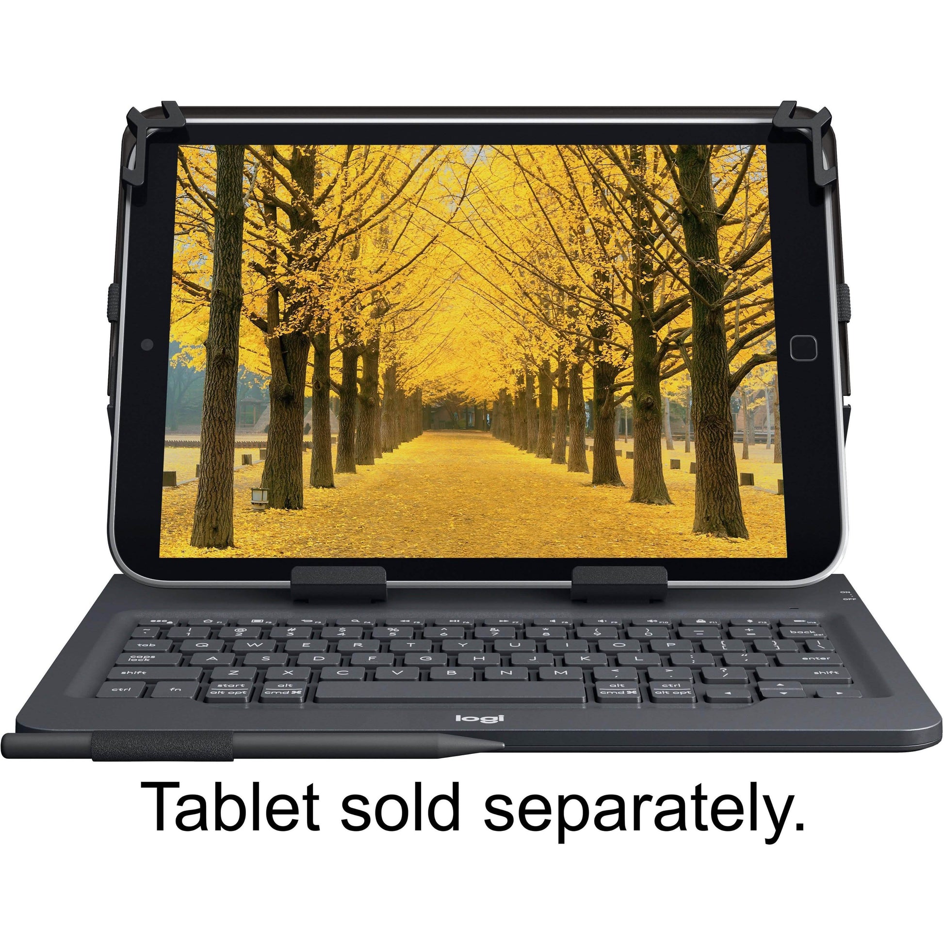 Logitech - Universal Keyboard Folio Case for Most 9-10" Tablets (Refurbished) DailySale