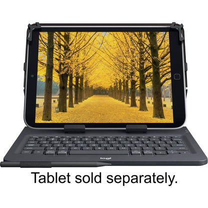 Logitech - Universal Keyboard Folio Case for Most 9-10" Tablets (Refurbished) DailySale