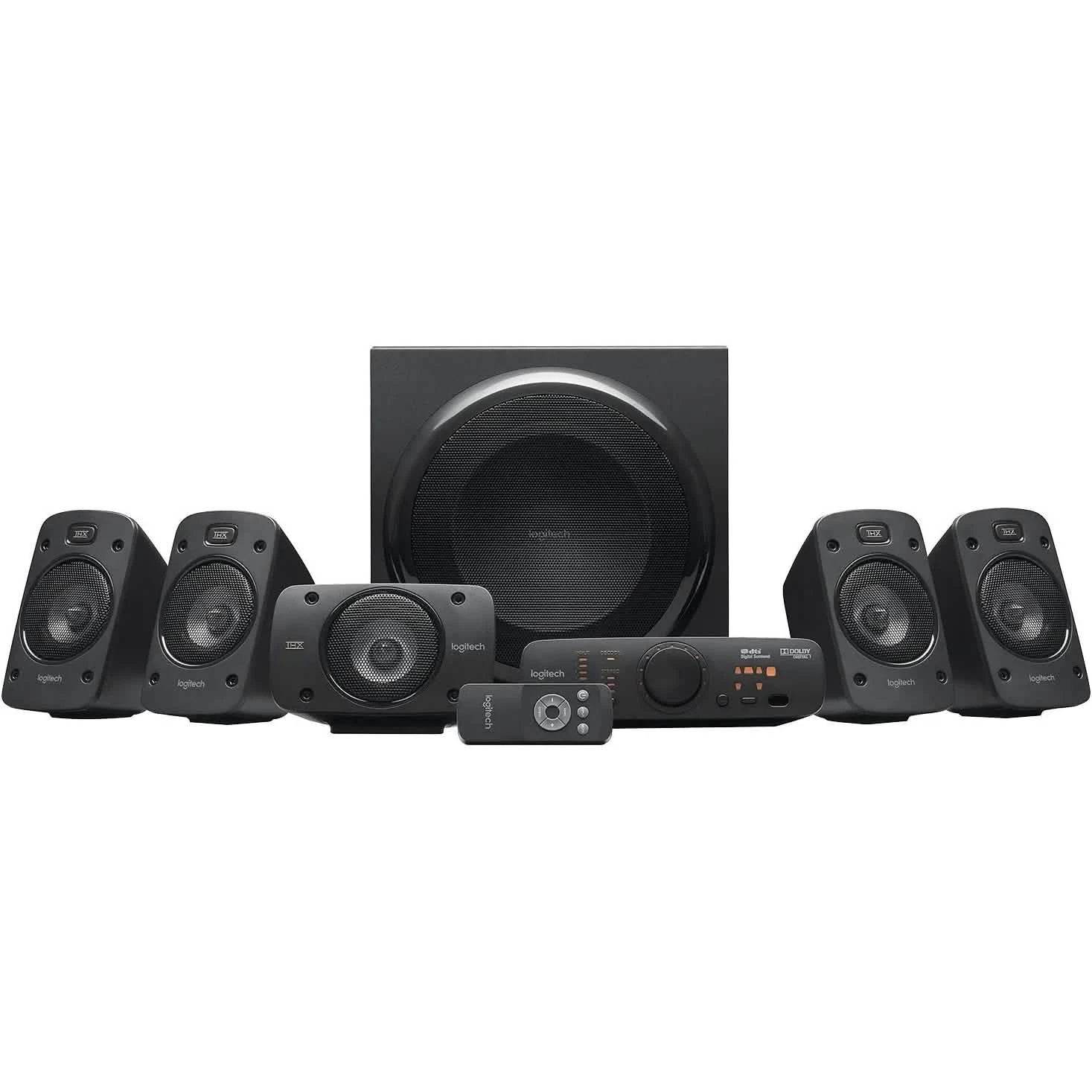 Logitech Z906 5.1 Surround Sound Speaker System - THX, Dolby Digital and DTS Digital Certified (Refurbished) DailySale