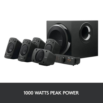 Logitech Z906 5.1 Surround Sound Speaker System - THX, Dolby Digital and DTS Digital Certified (Refurbished) DailySale