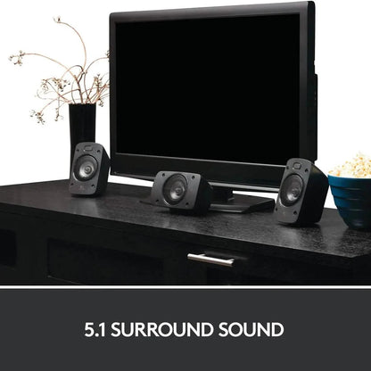 Logitech Z906 5.1 Surround Sound Speaker System - THX, Dolby Digital and DTS Digital Certified (Refurbished) DailySale