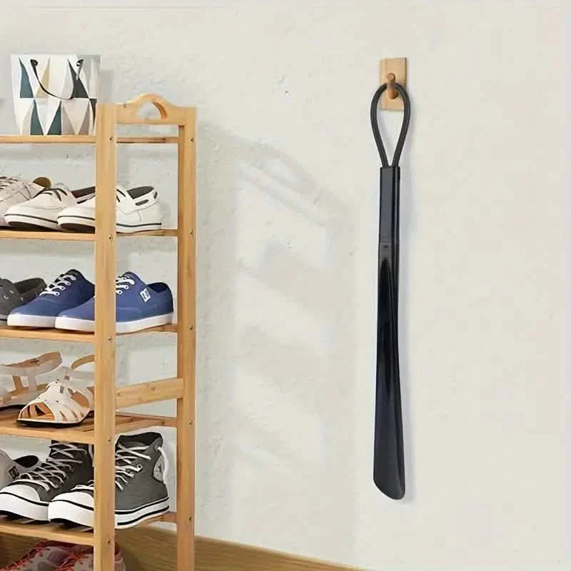 Long Handle Plastic Shoe Horn with Grip, Shoehorn Tool For Easy Shoe On and Off DailySale