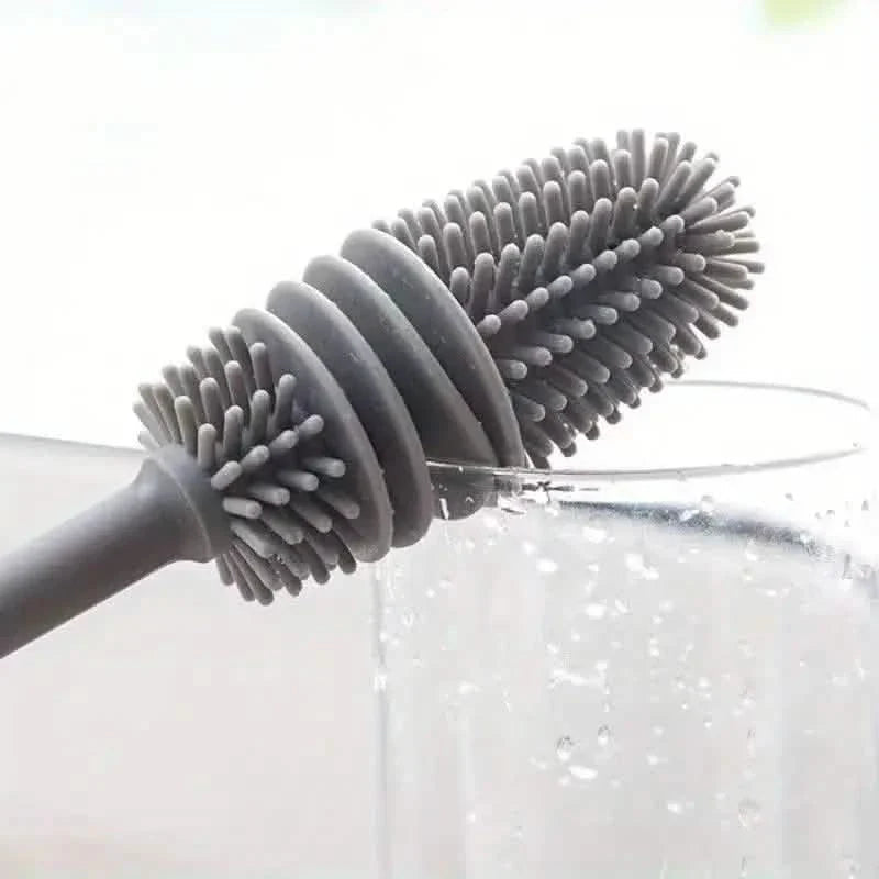 Long-Handle Silicone Cup & Bottle Brush DailySale