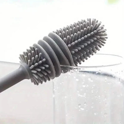 Long-Handle Silicone Cup & Bottle Brush DailySale