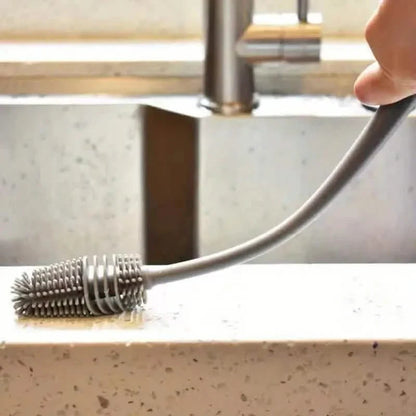 Long-Handle Silicone Cup & Bottle Brush DailySale