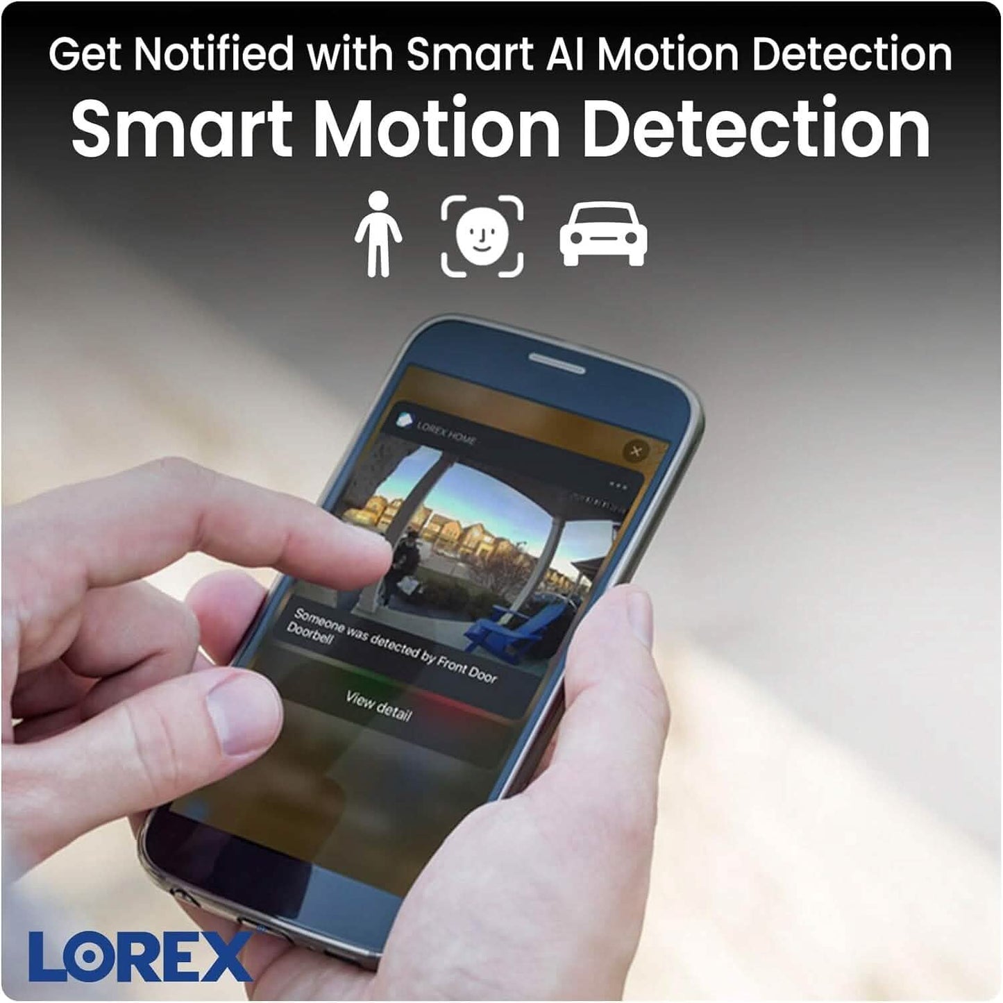 Lorex Indoor/Outdoor 4K IP Security Camera  (Refurbished) DailySale