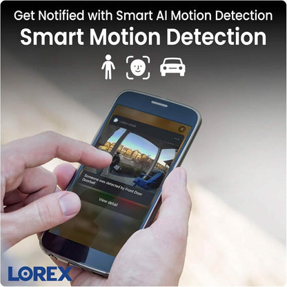 Lorex Indoor/Outdoor 4K IP Security Camera  (Refurbished) DailySale
