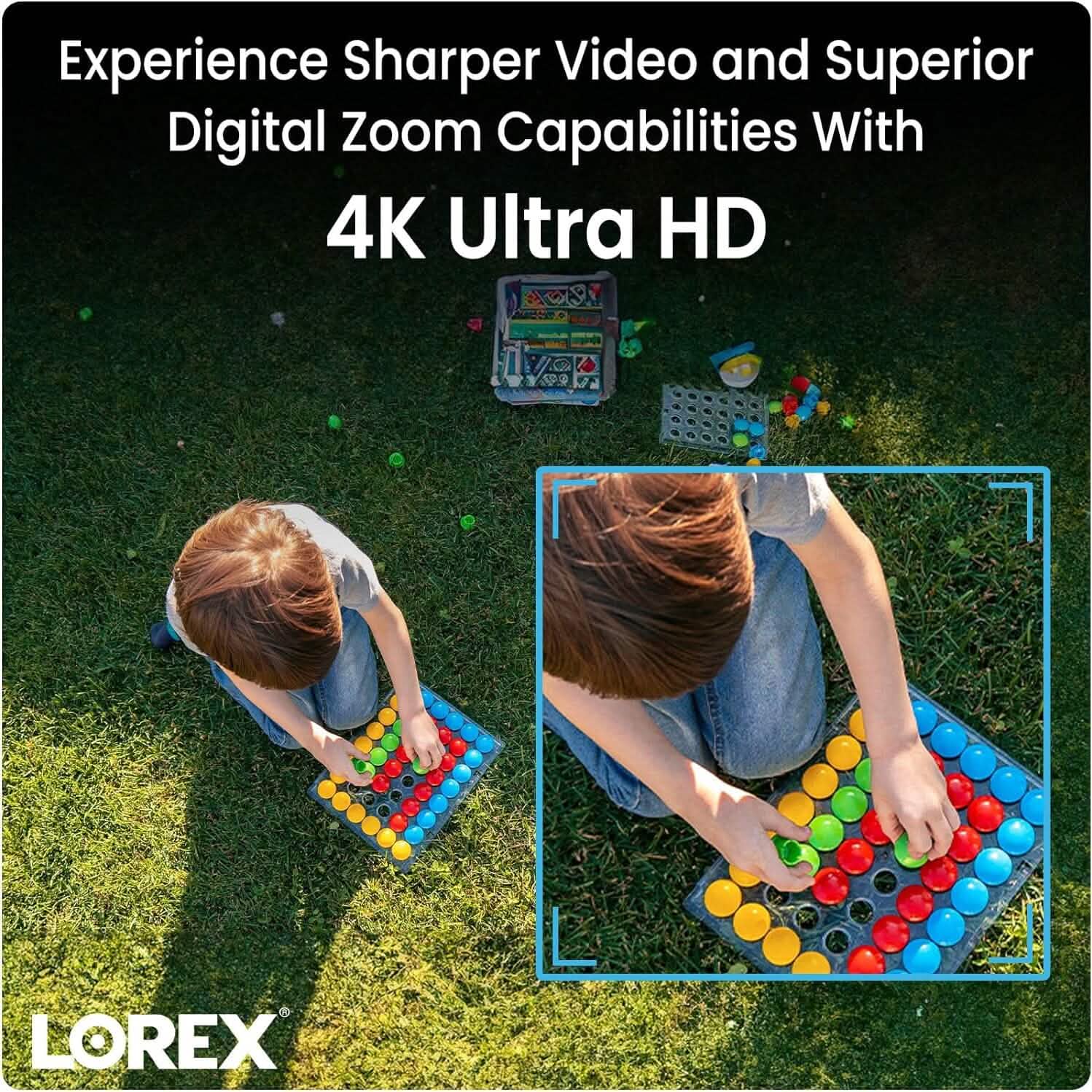 Lorex Indoor/Outdoor 4K IP Security Camera  (Refurbished) DailySale