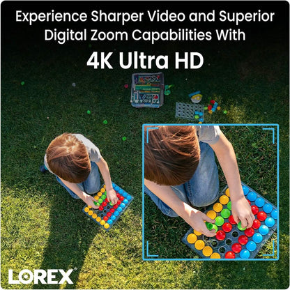 Lorex Indoor/Outdoor 4K IP Security Camera  (Refurbished) DailySale