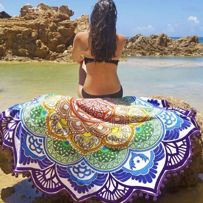 Lotus Flower Beach Throw DailySale