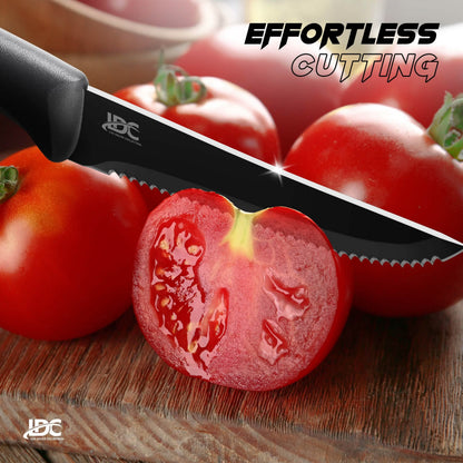 Lux Decor Collection Kitchen Knife Set Ultra Sharp Stainless Steel Knives Set DailySale