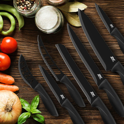 Lux Decor Collection Kitchen Knife Set Ultra Sharp Stainless Steel Knives Set DailySale