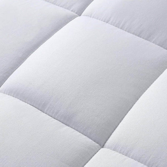 Lux Decor Collection Quilted Fitted Fully Cover Mattress Topper DailySale