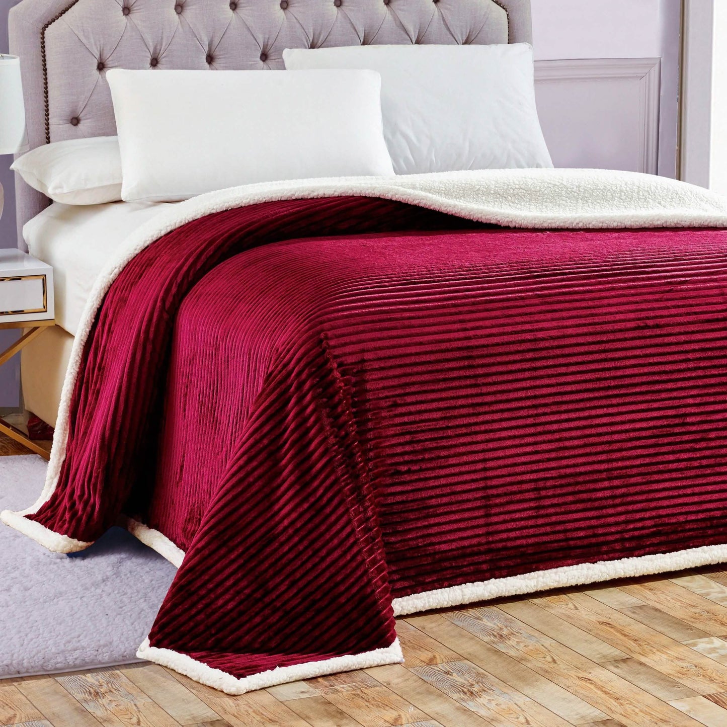 Luxurious Reversible Designer Sherpa DailySale