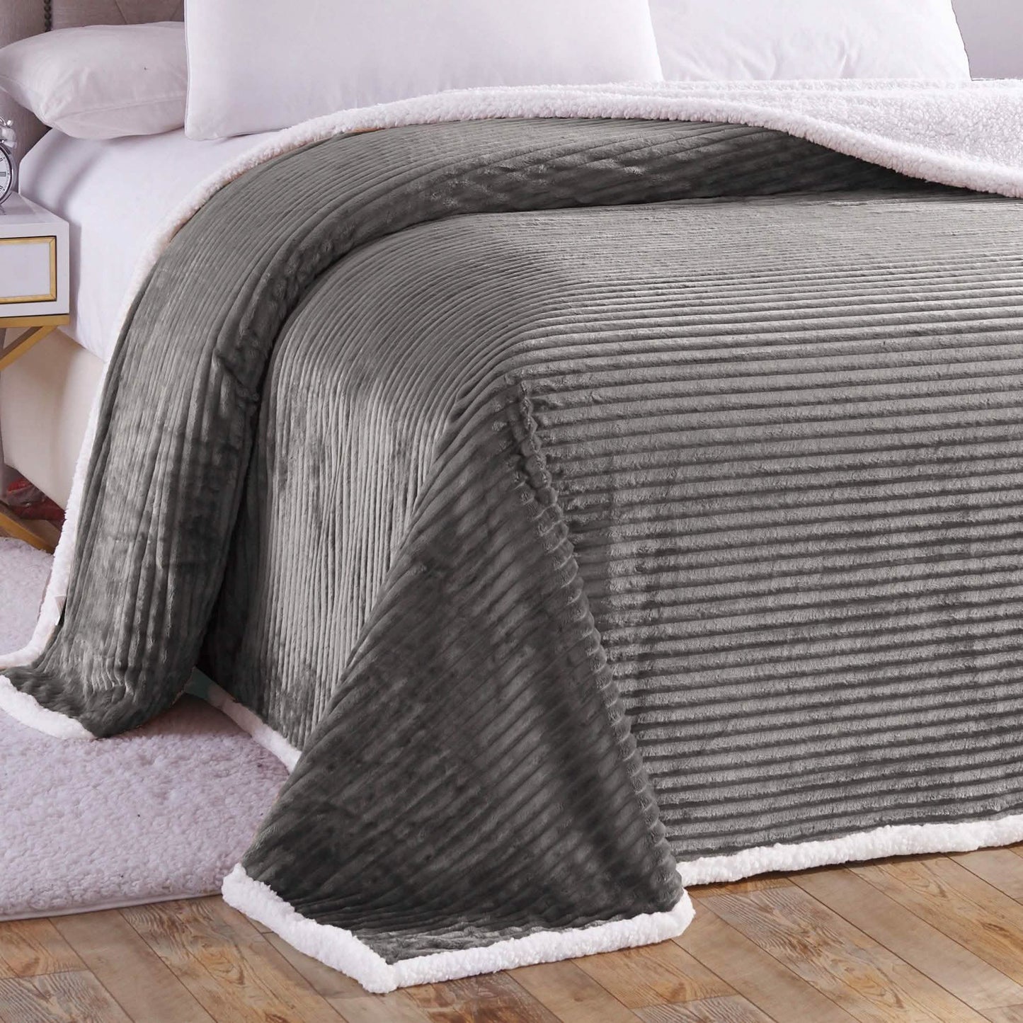Luxurious Reversible Designer Sherpa DailySale