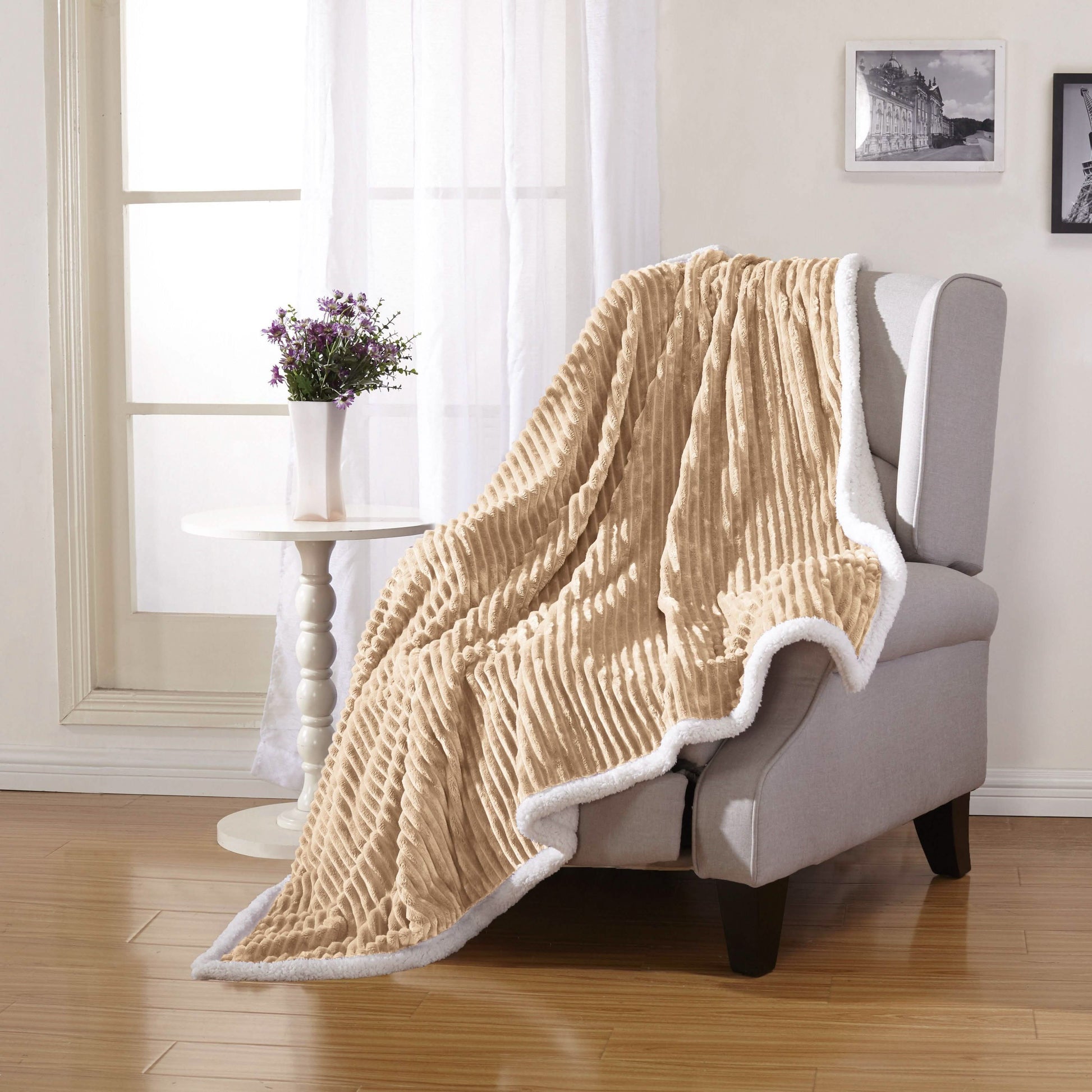 Luxurious Reversible Designer Sherpa DailySale