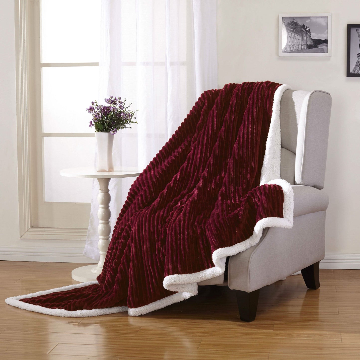 Luxurious Reversible Designer Sherpa DailySale