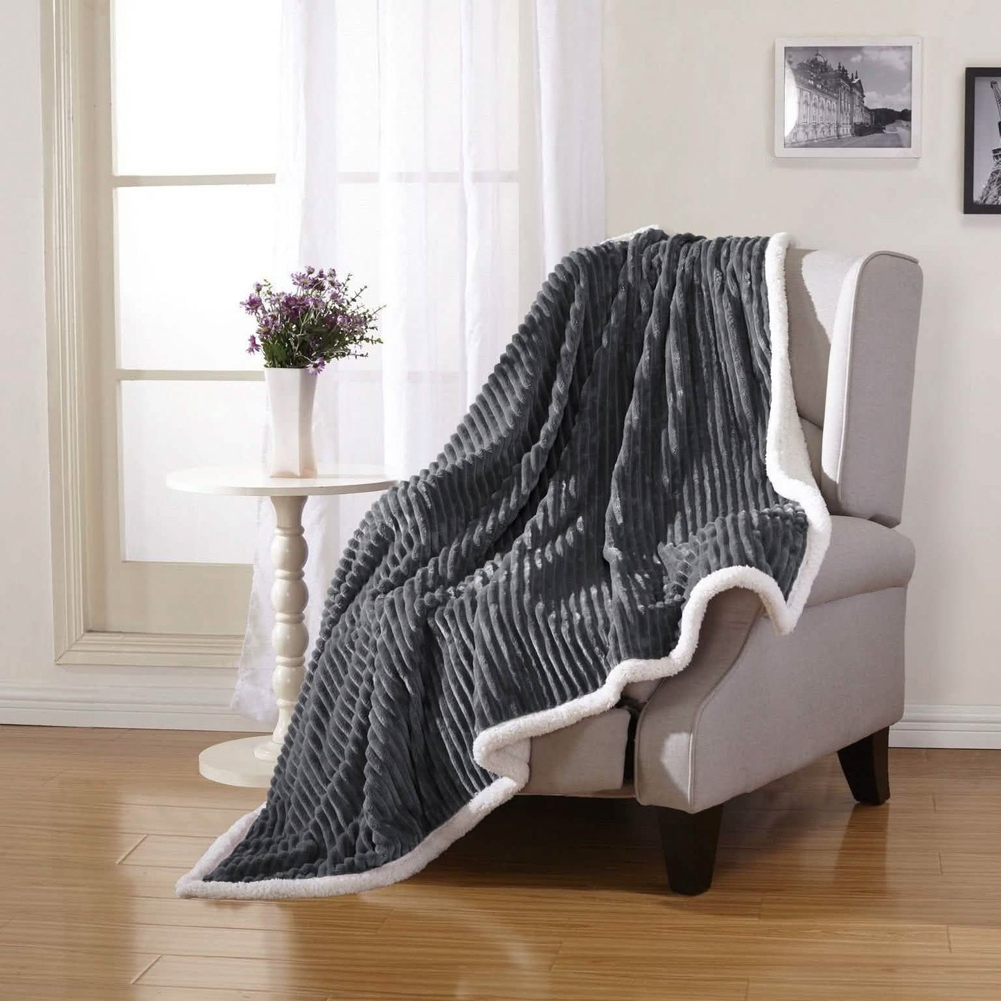 Luxurious Reversible Designer Sherpa DailySale