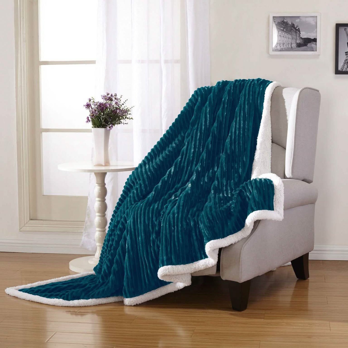 Luxurious Reversible Designer Sherpa DailySale