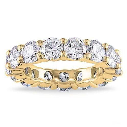 Luxury 6 CTTW Sterling Silver CZ Eternity Ring DailySale