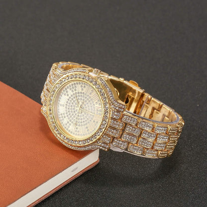 Luxury Crystal Rhinestone Quartz Watch DailySale