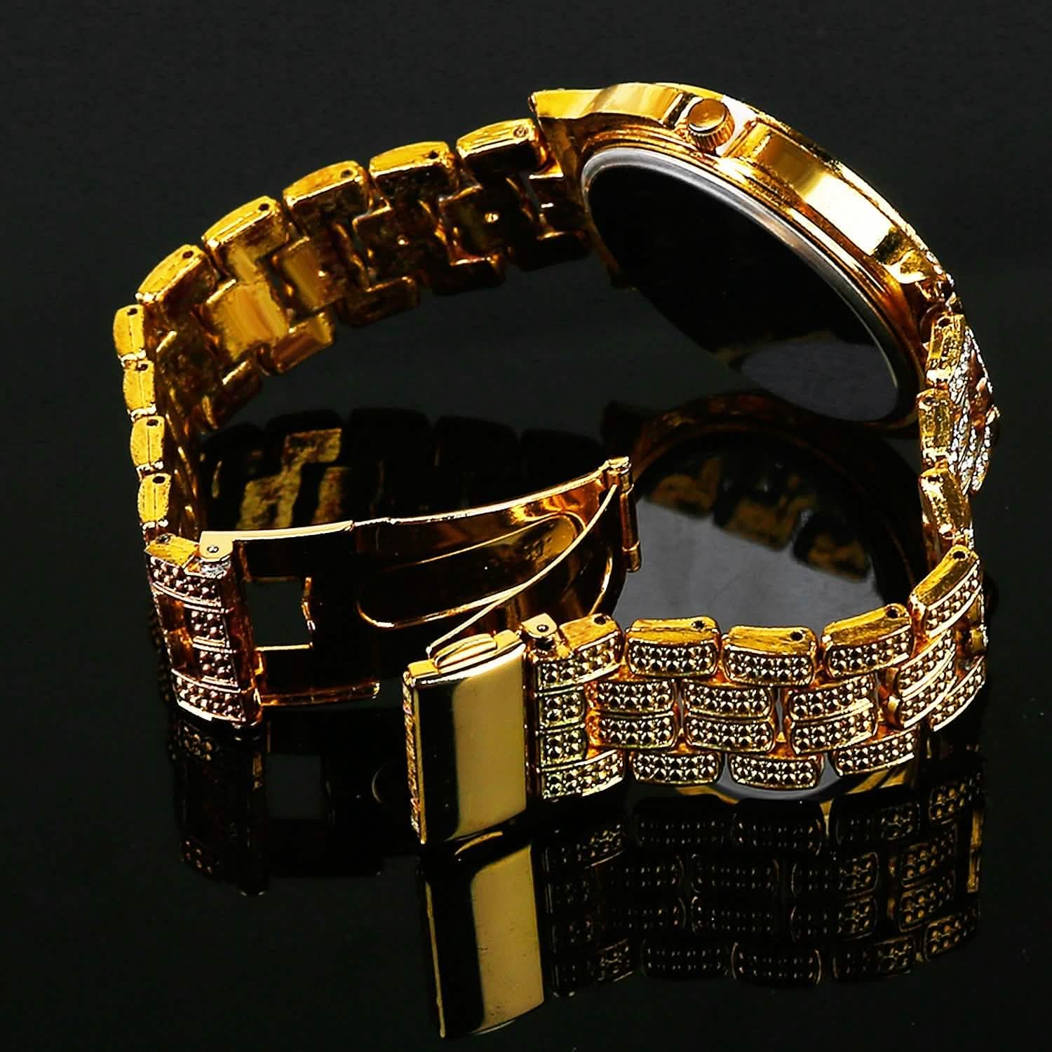 Luxury Crystal Rhinestone Quartz Watch DailySale