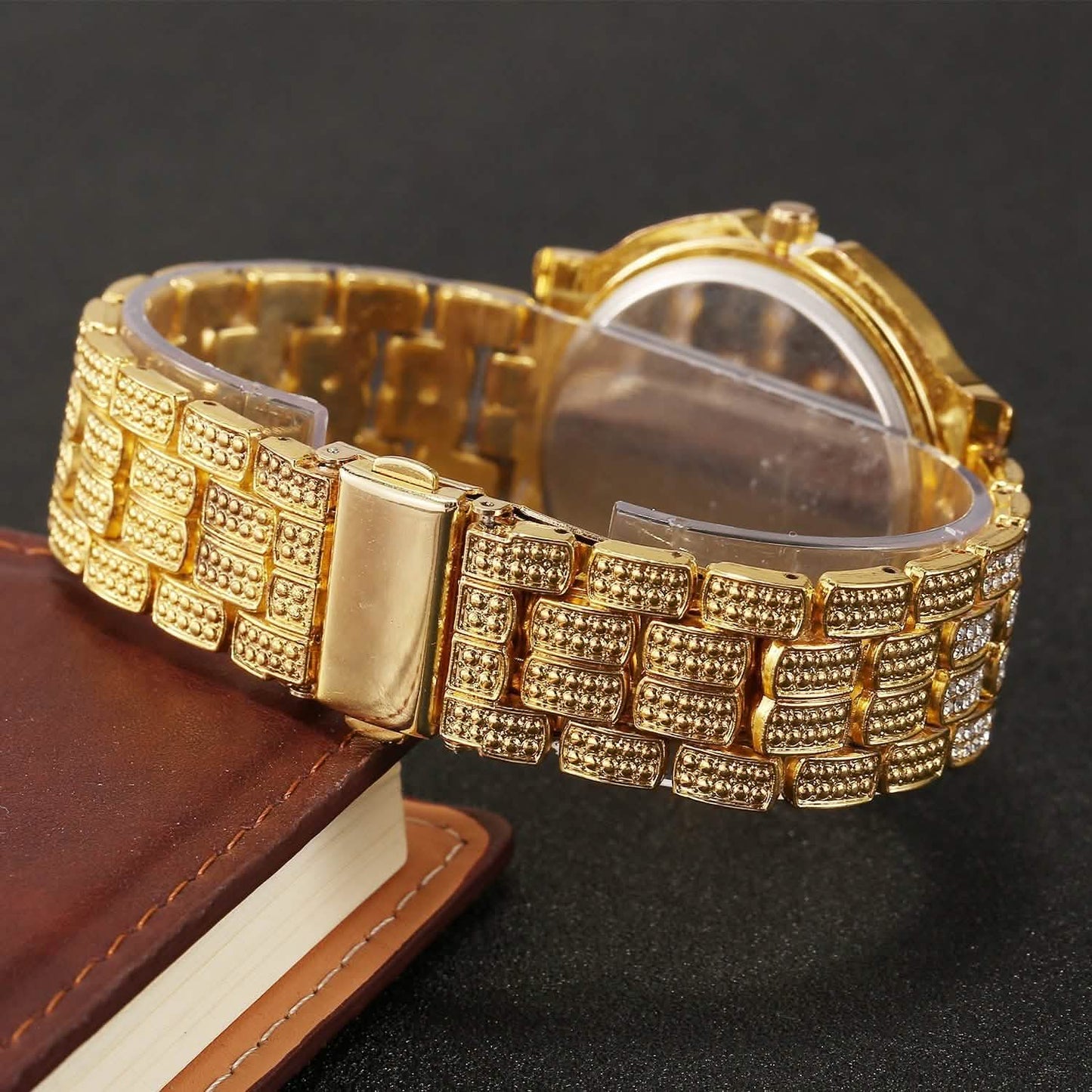 Luxury Crystal Rhinestone Quartz Watch DailySale