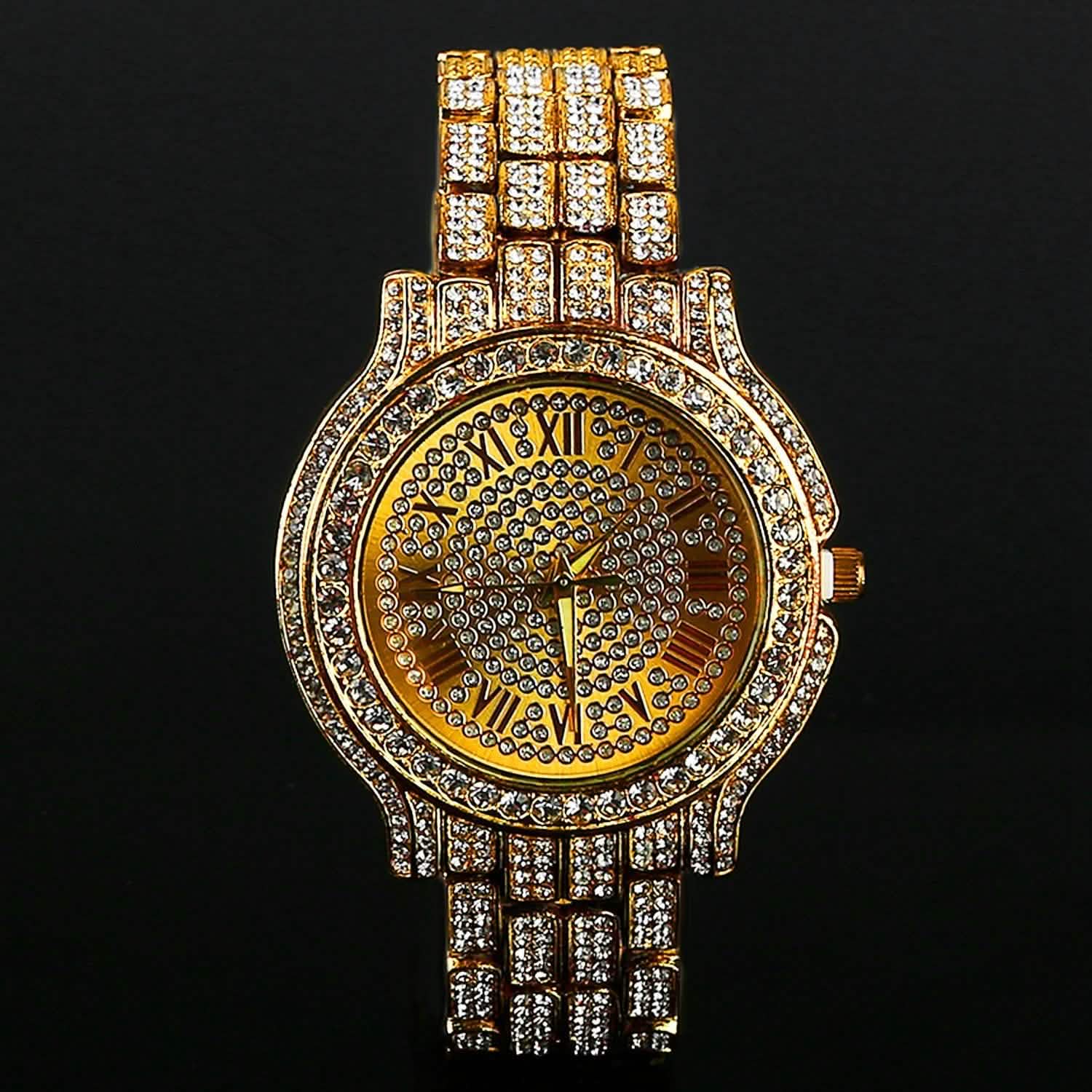 Luxury Crystal Rhinestone Quartz Watch DailySale