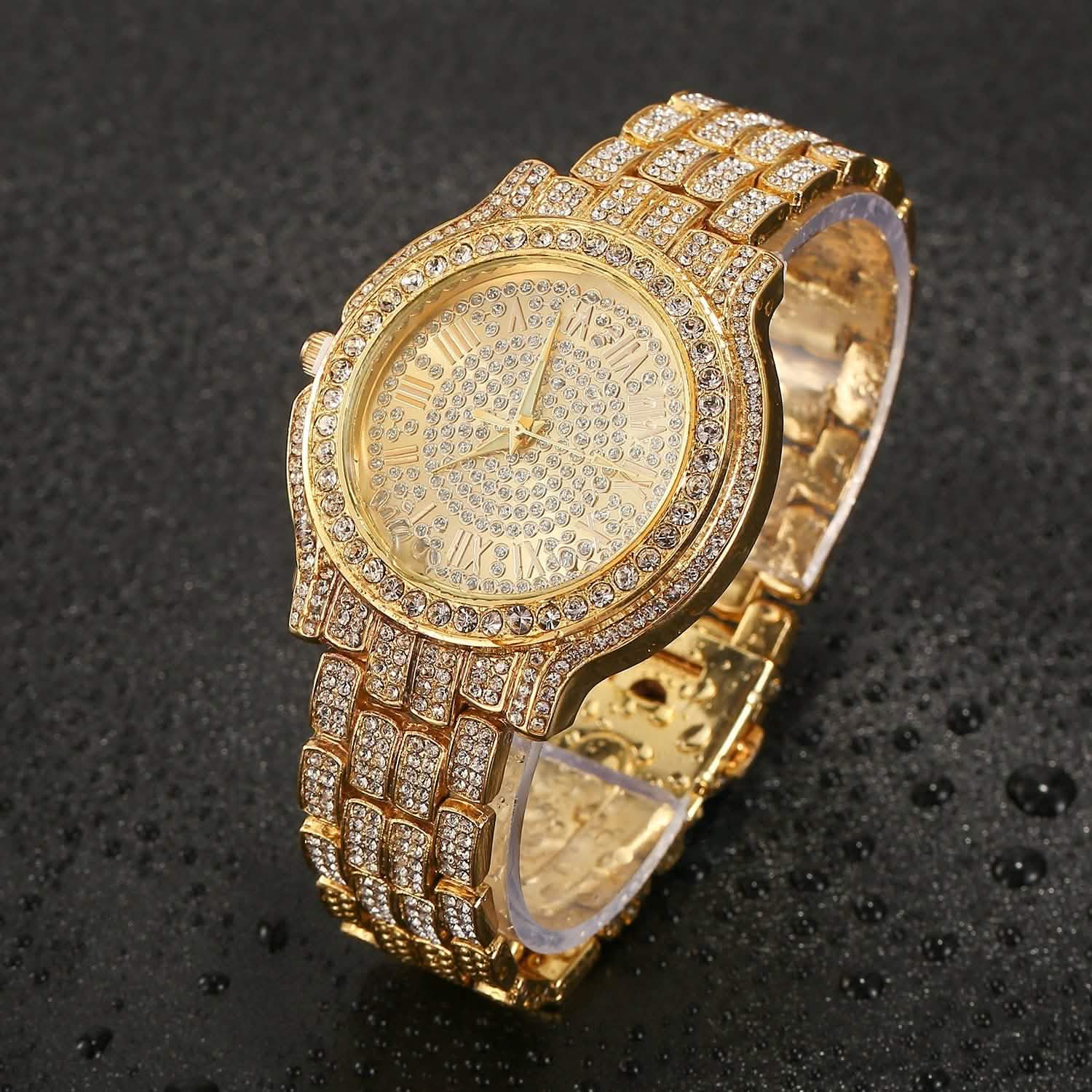 Luxury Crystal Rhinestone Quartz Watch DailySale