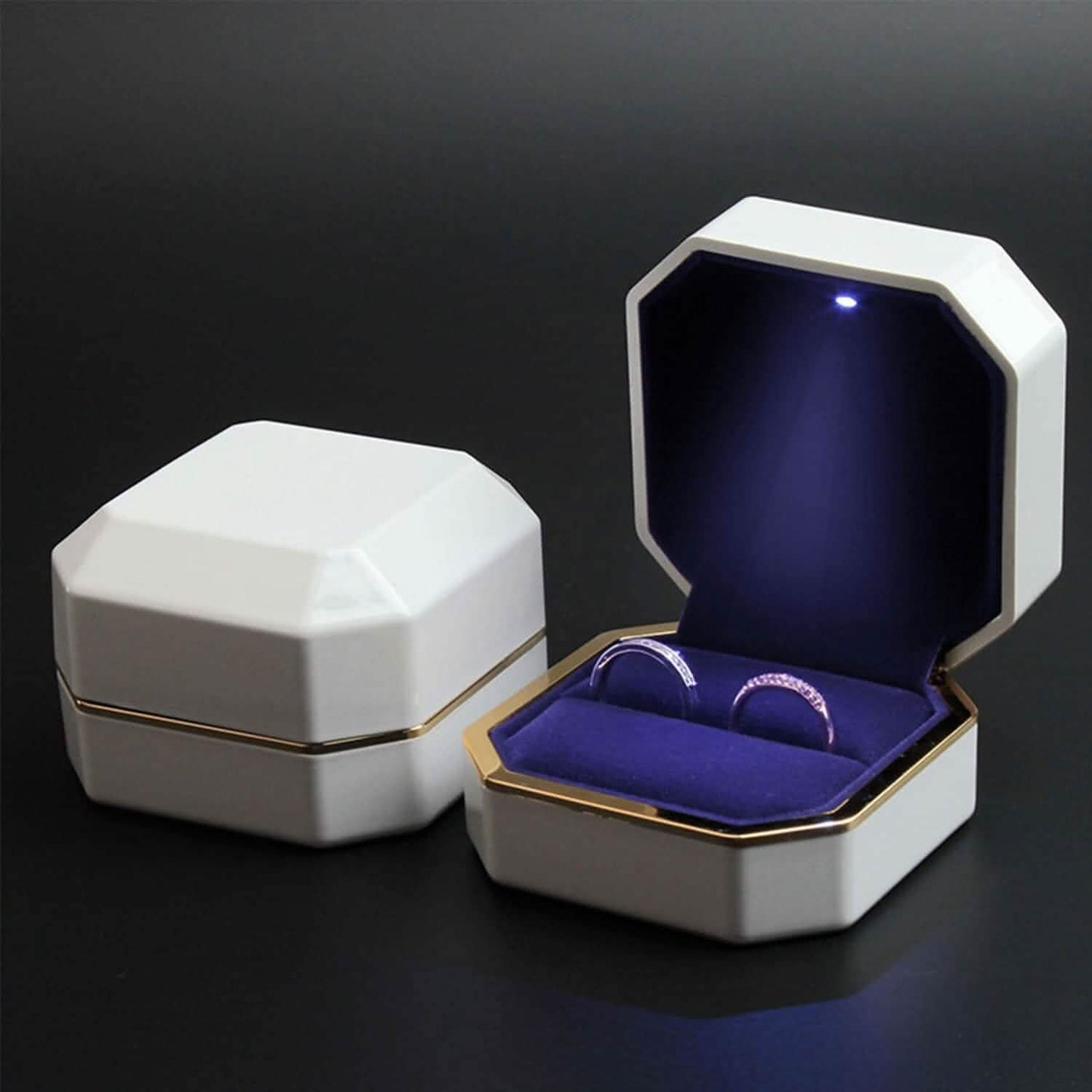 Luxury Ring Box with LED Light DailySale