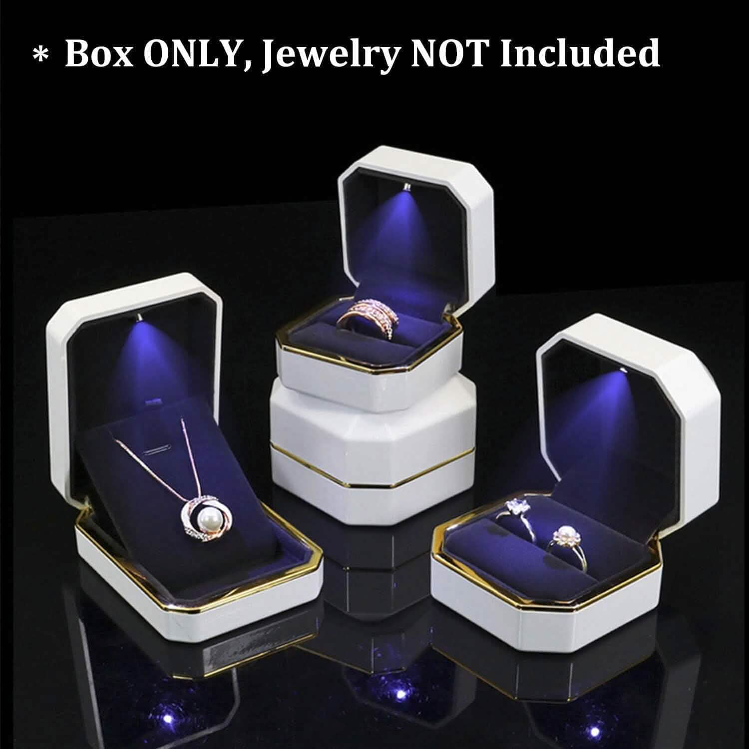 Luxury Ring Box with LED Light DailySale