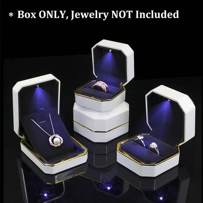 Luxury Ring Box with LED Light DailySale