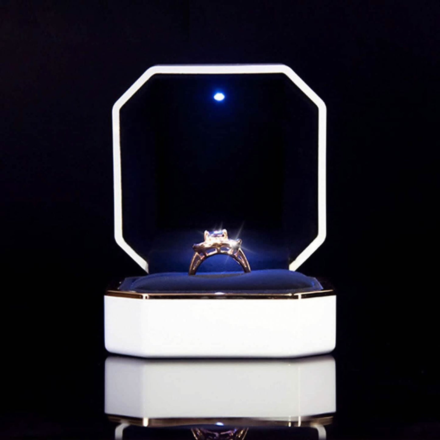 Luxury Ring Box with LED Light DailySale