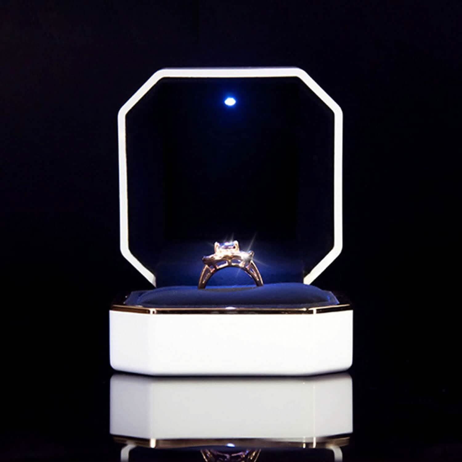 Luxury Ring Box with LED Light DailySale