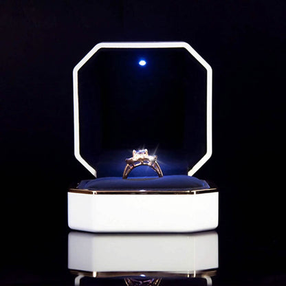 Luxury Ring Box with LED Light DailySale